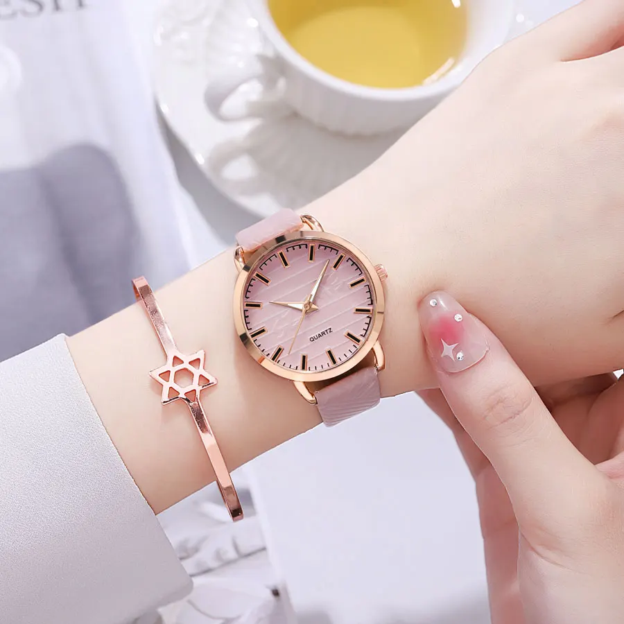 SZTME-ساعة كوارتز نسائية ثلاثية الأبعاد ، مقياس بسيط ، ساعة حزام ، علامة تجارية ، تخفيضات كبيرة ، جديدة ،