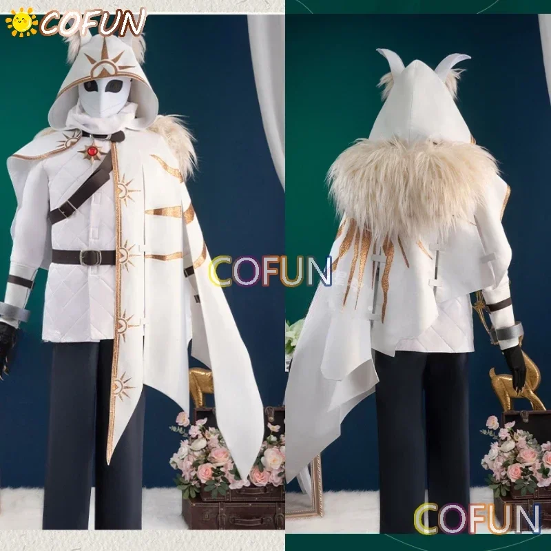 

COFUN Identity V Ithaqua White Cape Cosplay Costume Cos Game Anime Party Uniform Hallowen Play Role Clothes Clothing New Full