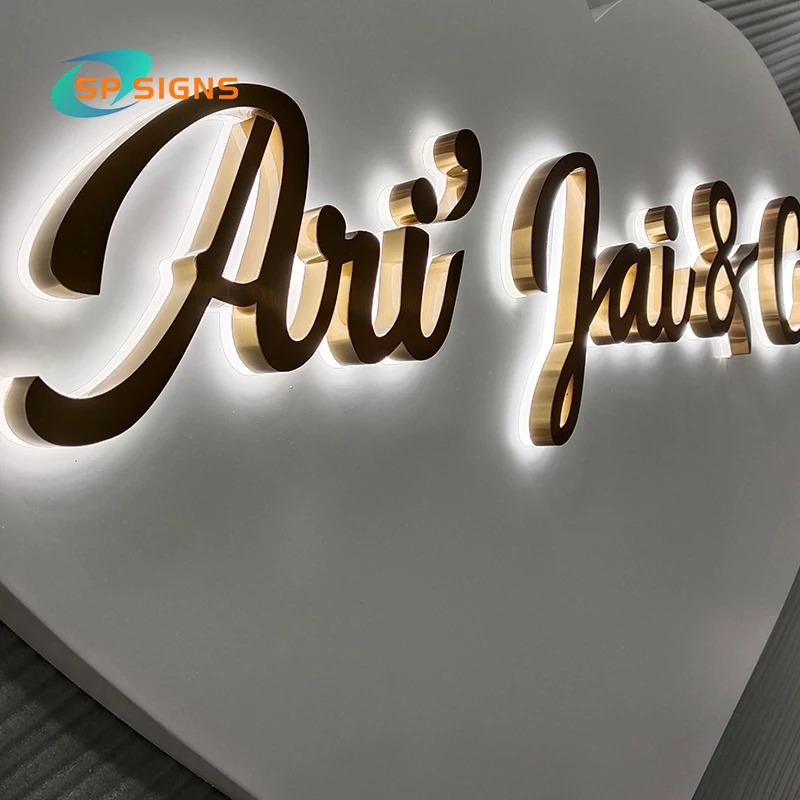 

SP custom 3d letter business sign outdoor led sign board channel letter shop light up electronic billboards signs for business