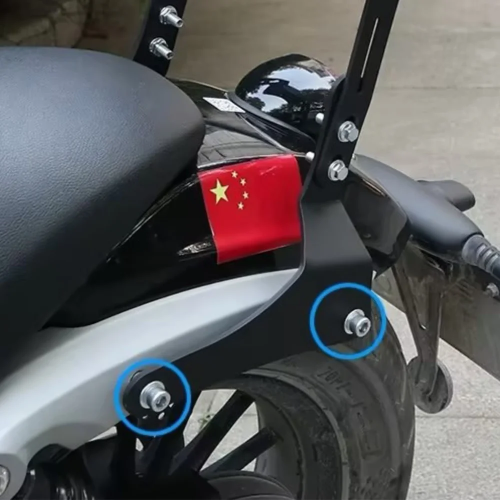 Good Quality FOR BENDA Chinchilla 300 BD300 modified parts BENDA motorcycle dedicated adjustable height backrest