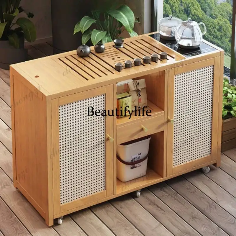 A68Decoration Walnut Coffee Tables Brown Classic Wood Designer Center Coffee Tables Living Room Lateral Couchtische Furniture Ho
