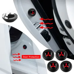 Car Door Shockproof Silicone Gasket Buffer Pad For Mitsubishi L200 ASX Pajero Sport Outlander Xpander Eclipse Cross Delica Mirag