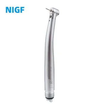 NIGF LED Dental High Speed Handstück Einzel/Dreifach Wasser Spray 2/4 Löcher Standard Kopf Push Button Zahnarzt Ausrüstung werkzeuge