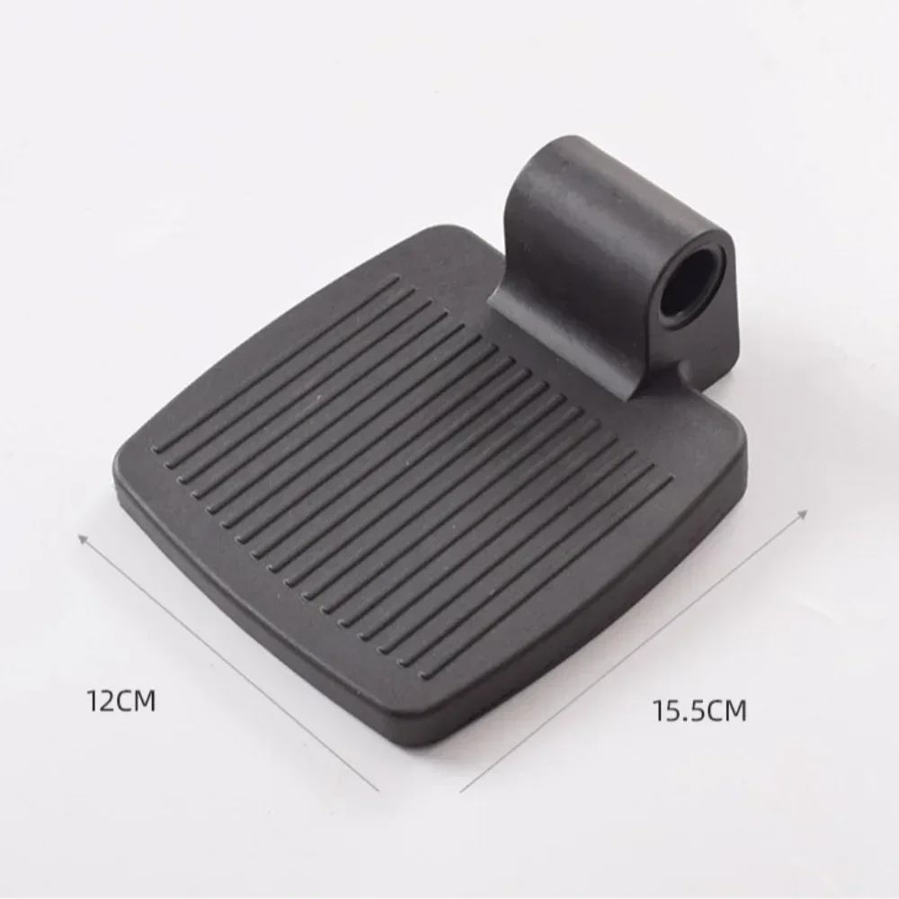 Thickened Aluminium Alloy Wheelchair Footrest Pedal Strong Grip Wheelchair Foot Pedal Accessories Plastic Folding Metal Part