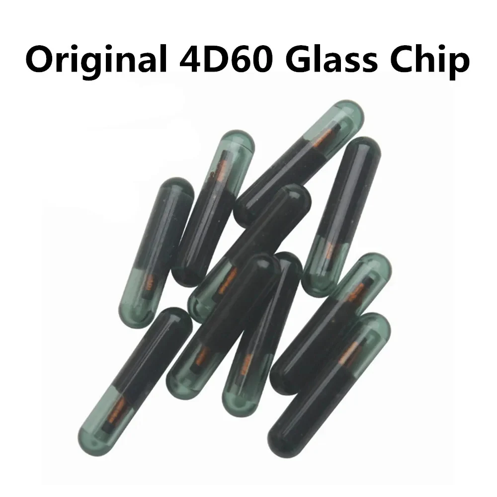 Original 4D60 80bit Glass Chip T32 Car Remote Key Chips Blank Transponder Chip