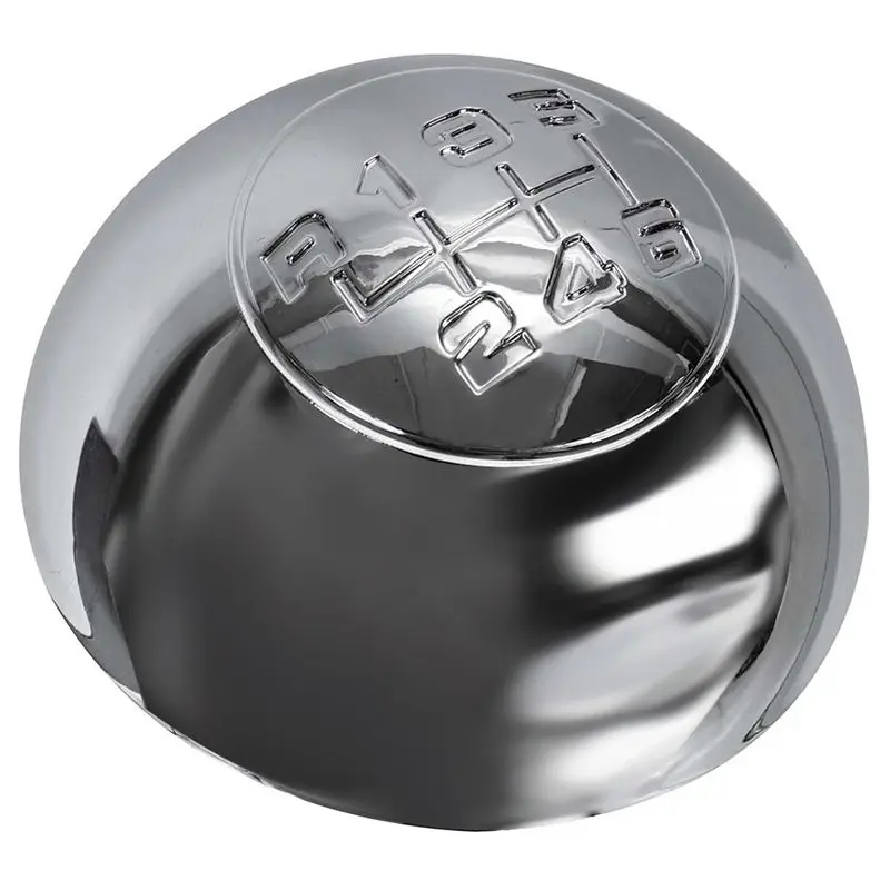 Exquisite 5X 6 Speed Chrome Gear Shift Knob Cap Cover Shifter Lever Handball Case Cover For Alfa Romeo Giulietta 2010-On 5534634