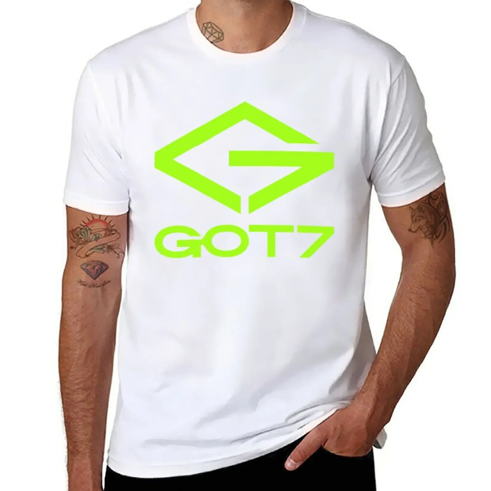 

New GOT7 T-Shirt T-Shirt plain t-shirt summer clothes aesthetic clothes graphic t shirt mens graphic t-shirts funny