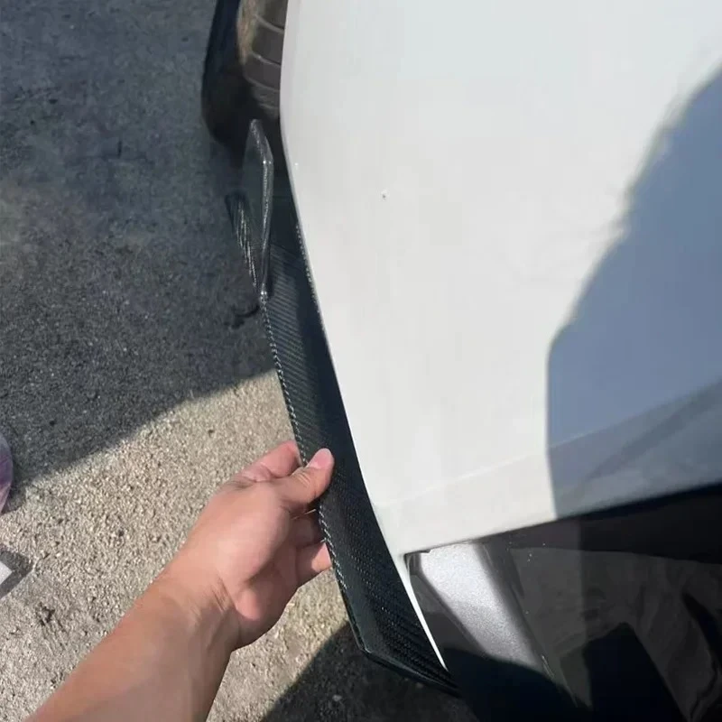 

For BMW G20 G28| Real Carbon Fiber| 3 Series|rear corner trim bumper spoiler Lip Side Splitters Body Kits Diffuser Side Skirt