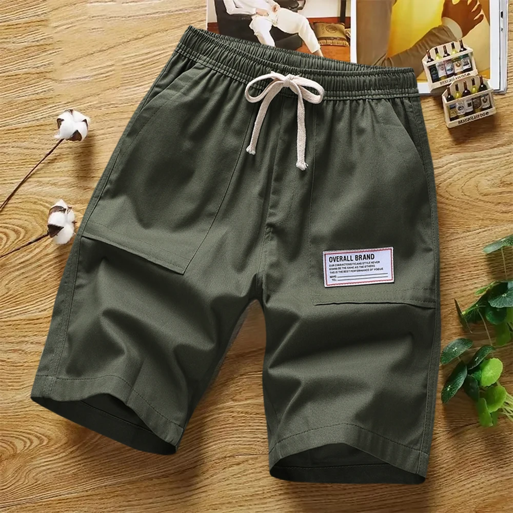 

Cotton Shorts Men Summer Casual Shorts Bermudas Drawstring Pure Cotton Lightweight Streetwear Shorts Men Clothing 2025 Stylish