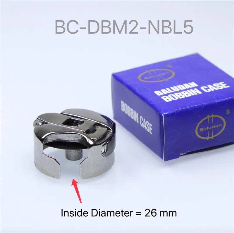 10PCS BC-DBM2-NBL5 BOBBIN CASE FOR WANGPING GC246, DNU-1541/DNU-241H/DNU-261H , YAKOMA 280L SEWING MACHINE B1837-241-HOO