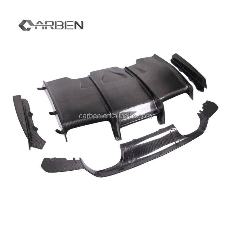 

Высококачественный сухой задний диффузор из углеродного волокна, спойлер для губ, комплект для BMW M3 F80 M4 F82 F83-новое состояние