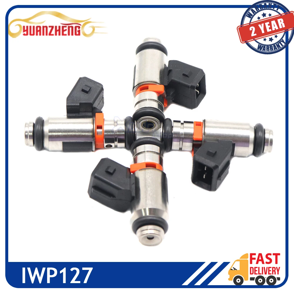 For Ford Fiesta Ecosport 1.6L Flex 1.0 Supercharger Zetec 03-06 Car Fuel Injector Nozzle IWP127 IWP-127 50103302 1221551