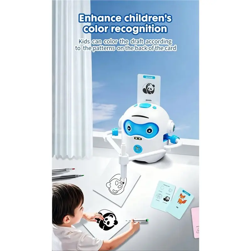 Reliable-Interactive Educational For Kids' Drawing Robot Magic Painting Machine Gift For Boys Girls,Interactive Educational For
