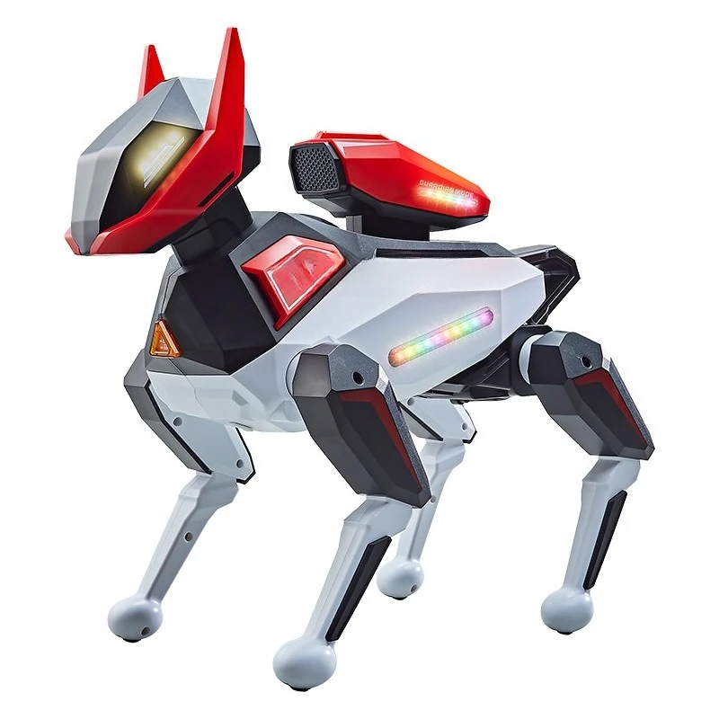 Intelligent machine dog, simulated voice remote control, technology dog, children's toy dog