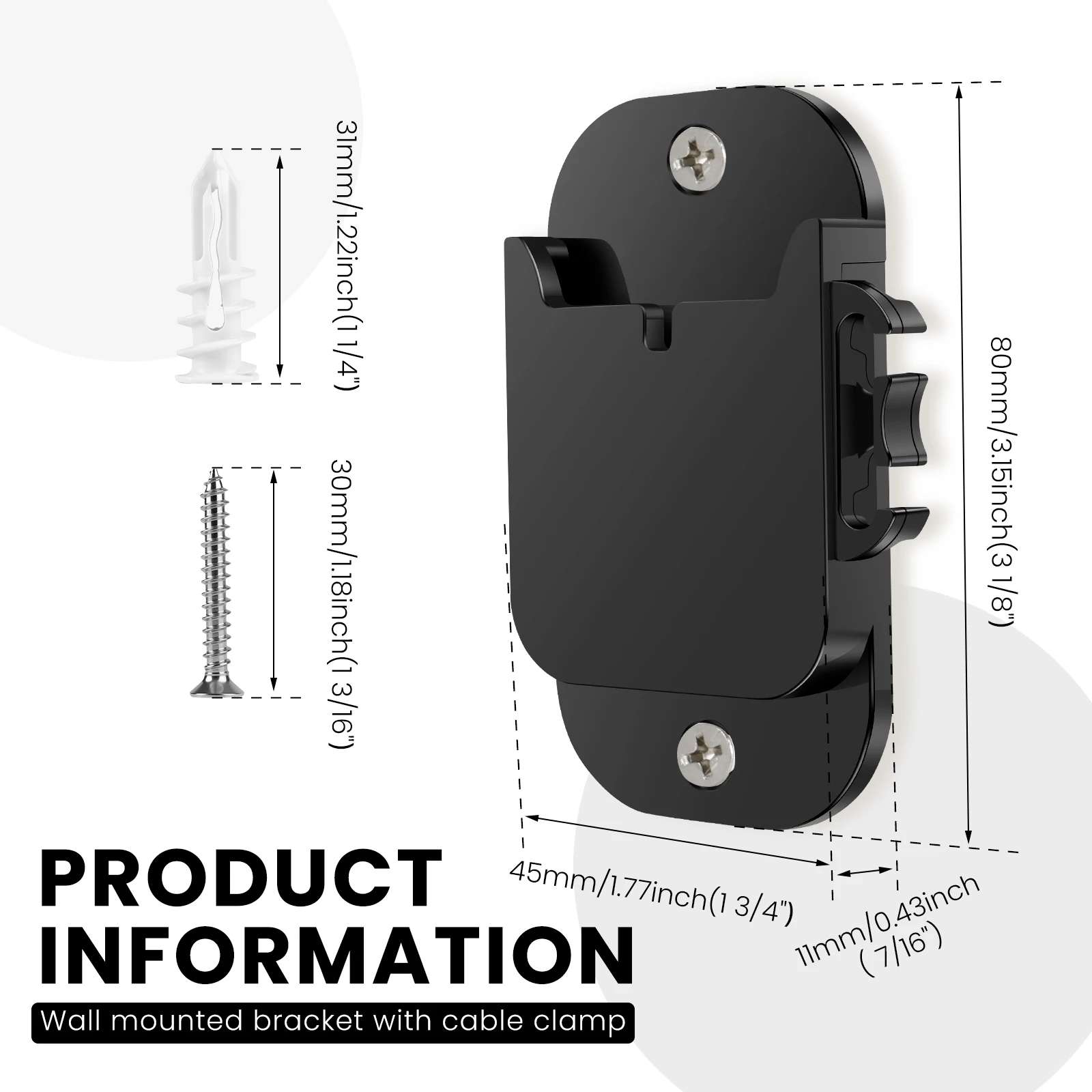 2/1Pcs Vacuum Wall Mount Holder For Shark IX141 IX141AMZ IZ362H IZ376H IZ377H IZ163H Cordless Vacuum Storage Organizer