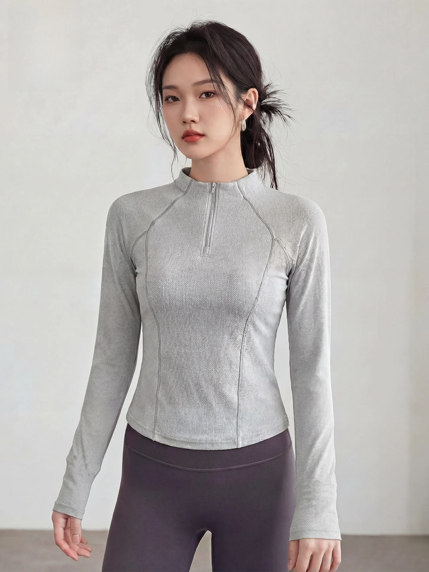 

Женская футболка с длинным рукавом Jeanswest ey Qui Dry, базовый слой для спорта, скалолазания, бега, фитнеса, весна-осень