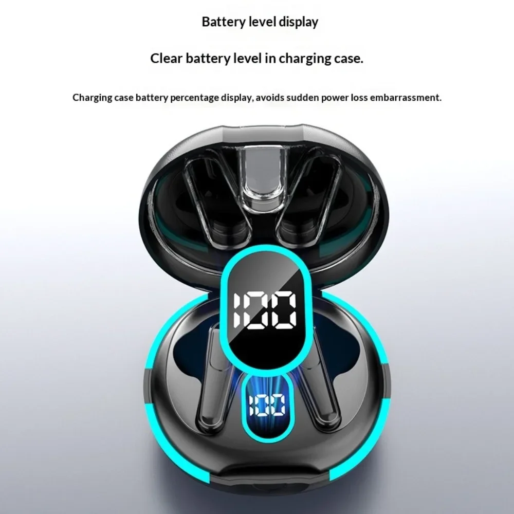 Bluetooth Headphones Sleep For Quiet Rest Ultra-Long Battery Life ENC Soft Silicone Ear Tips Non-In-Ear Imperceptible Fit HiFi S