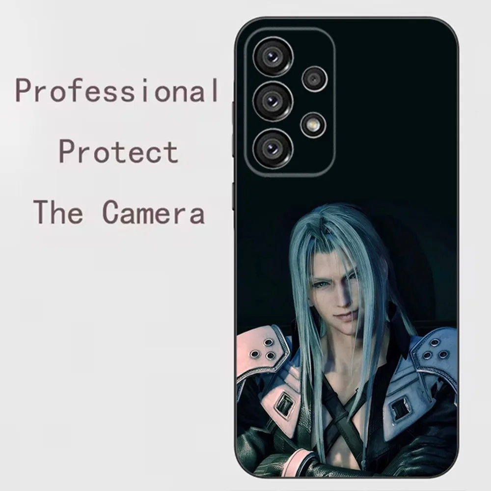 Sephiroth F-Final F-Fantasy Phone Case For Samsung Galaxy A13,A21s,A22,A31,A32,A52,A53,A71,A80,A91 Soft Black Shell