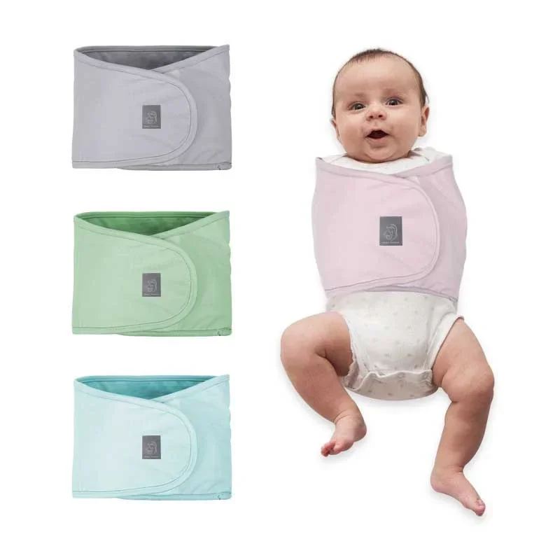 75x25cm Kids Good Sleep Baby Swaddle Strap Protect Belly Adjustable Arms Newborn Blanket for Crib Safety