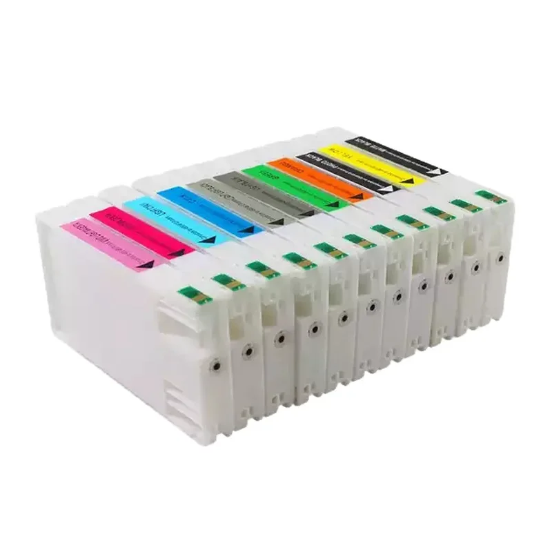 For Epson Stylus Pro 4900 4910 Printer 200ML Compatible Ink Cartridge T6531 T6531-T6539 T6551 T6559 Filled With Pigment Ink