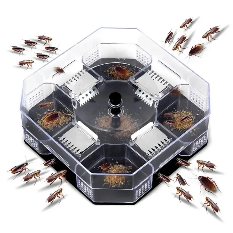 Cockroach Traps Box Professional Practical Roach Catcher Large Capacity Wear-resistant Cockroach Repellent Living Room and house