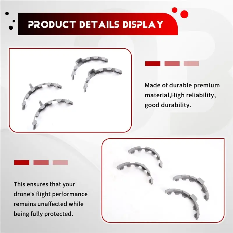 M09K Full Inclusive Protective Kit Light Anti-Scratch Gimbal Lens Guard ABS Anti-Fall Tail Protection For DJI Flip Outdoor