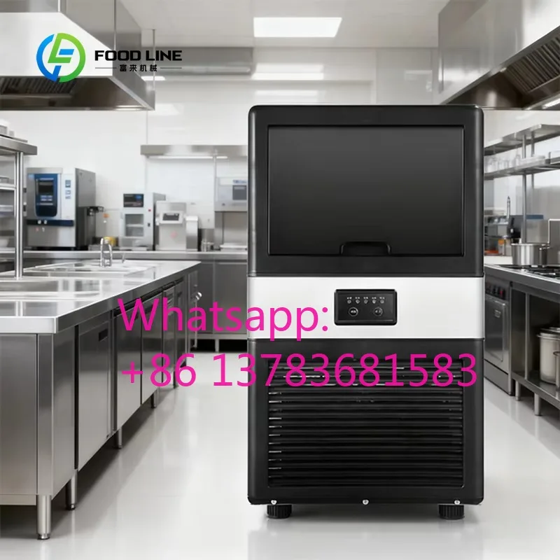 

Commercial Ice Cube Maker Machine Hotel Restaurant Kitchen Refrigeration Equipment Large Capacity Ice Maker Customized