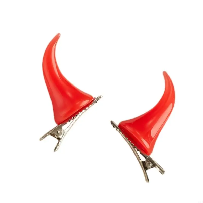 2pcs/Set Duckbills Horn Hair Pin