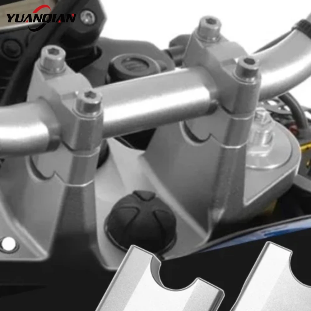 30mm Handlebar Risers Up Motorcycle Clamp Mount Handle Bar Riser Move Back For Yamaha XT1200Z SUPER TENERE 1200 XTZ1200