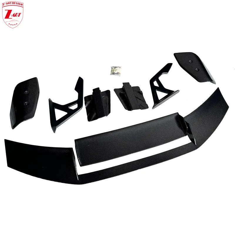 Z-ART AD G8X M2 M3 M4 Dry Carbon Fiber Rear Wing for BMW G87 G80 G82 Prepreg Carbon Fiber Rear Trunk Spoiler for BMW M2 2023+