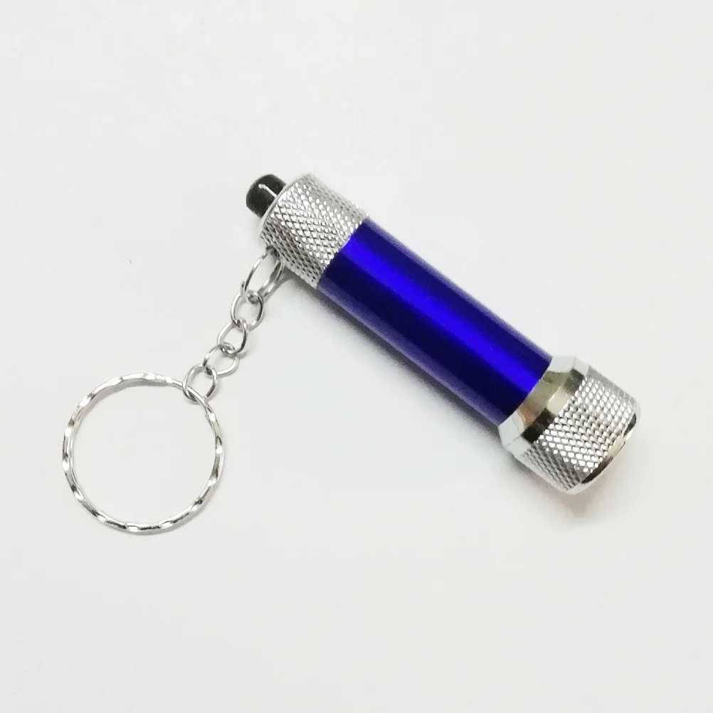 

20Pcs Flashlight Keyring Small Powerful Torch Keychain with Built-in LED Light for Keychain Holder Essential Tool Emergency Use