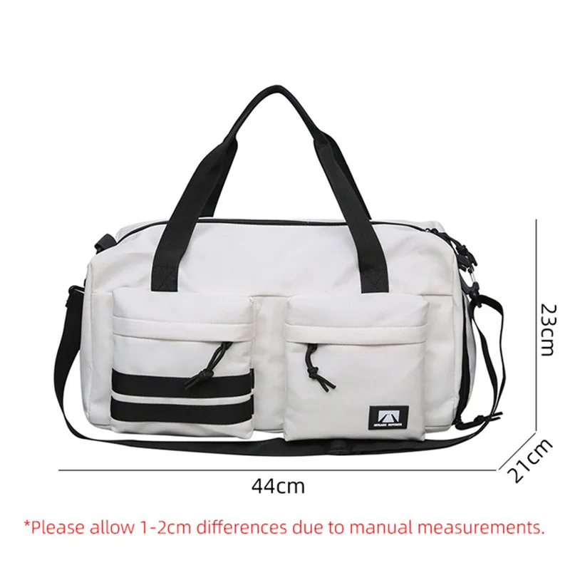 Multifunctional Travel Bag Large Capacity Handbag Short Trip Shoulder Bags Wet Dry Separation Gym Fitness Pack with Shoe Pocket