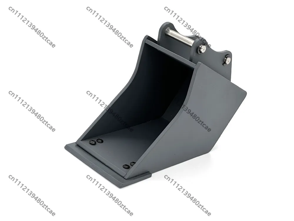 1/12 Scale Excavator Model Parts Flat Tooth Narrow & Wide Bucket Only For RC Toy Model Not Real Machine