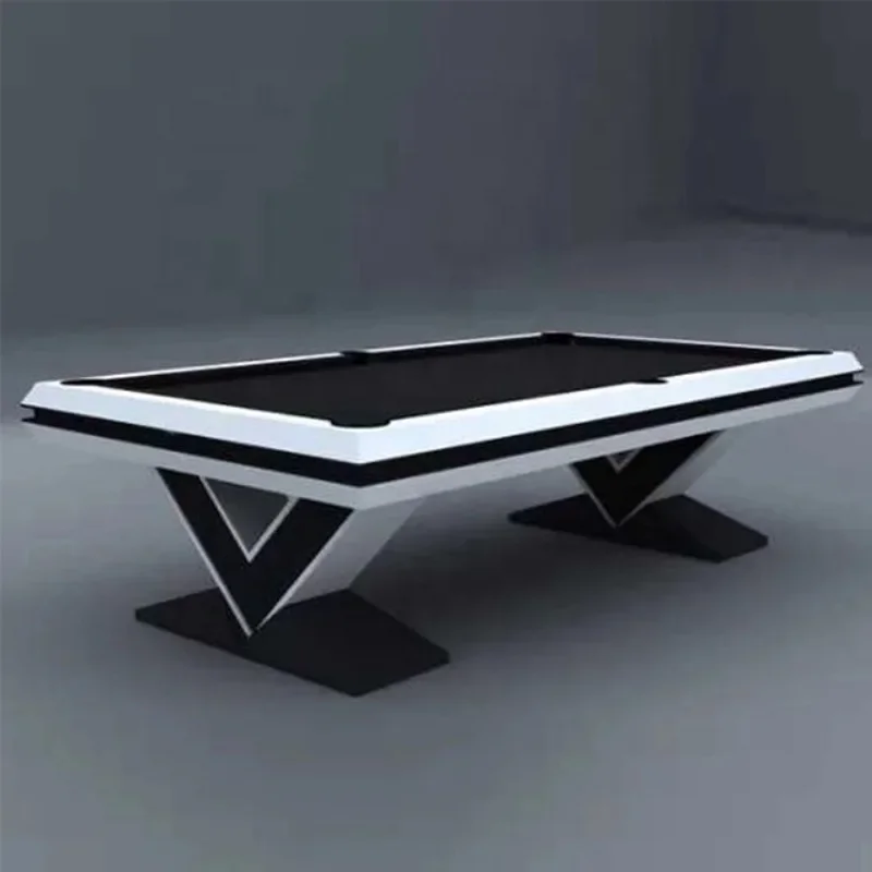 luxury Unique table leg Modern style V shape design Pool table 9ft 8ft