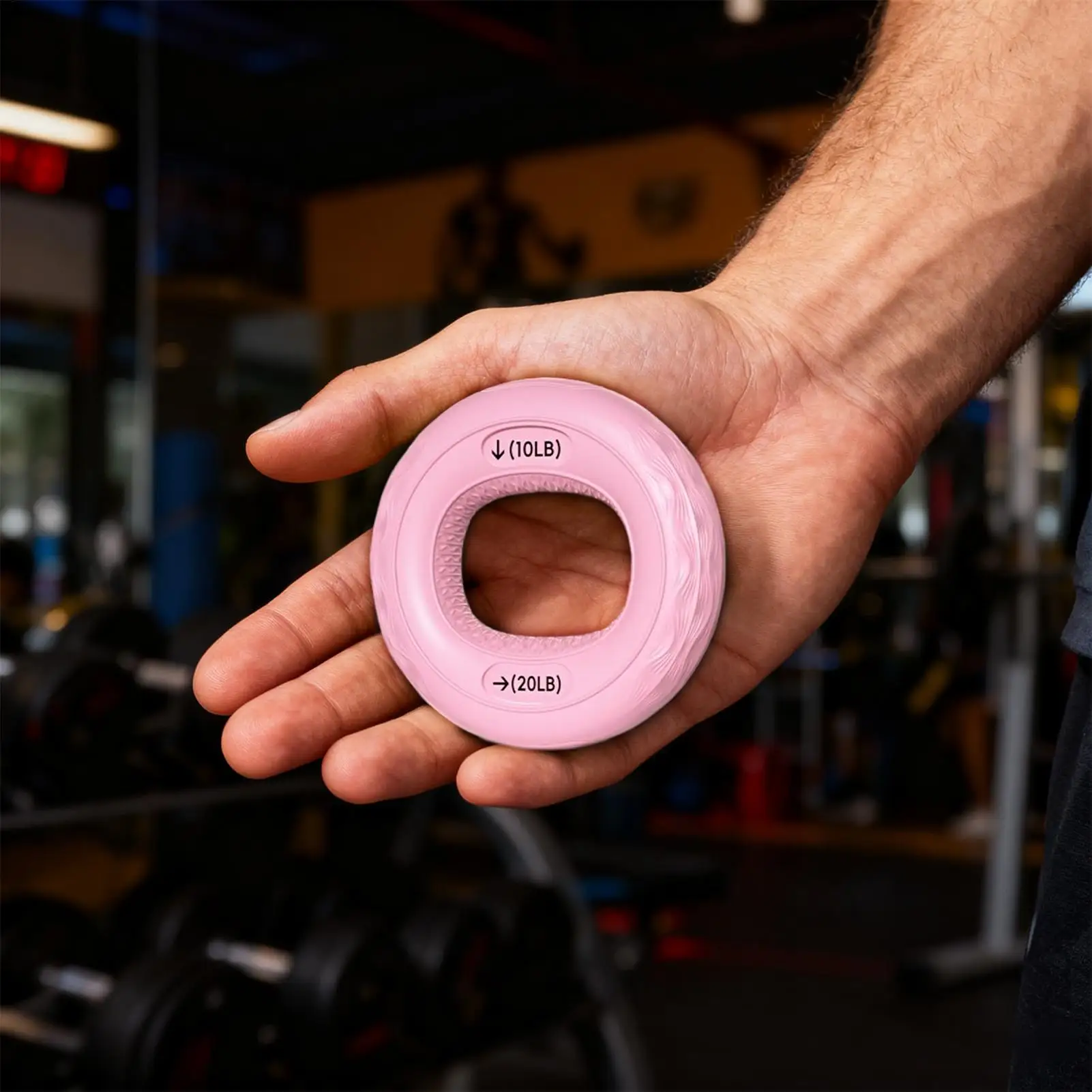 

Hand Gripper Non-Slip Home Gym Accessories Silicone Hand Strength Grip Trainer For Finger Wrist Fitness Muscle Recovery