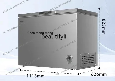 Z189   Low Frost Large Capacity Freezer Household Commercial Refrigeration Freezer Conversion Freezer