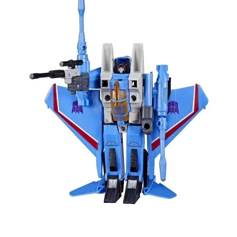 ในสต็อก Hasbro Transformers ของเล่น G1 Replica Thundercracker รุ่นอะนิเมะภาพยนตร์ของเล่นหุ่นยนต์ตัวเลขการกระทําของขวัญงานอดิเรก