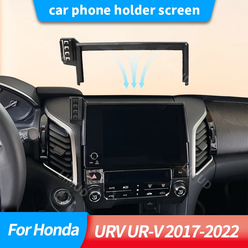 

Автомобильный держатель телефона, экран для Honda URV UR-V 2017-2022, поддержка гравитационного держателя, автомобильная навигация, посвященный 2025 год, новый фиксированный воздуховыпускной отверстие