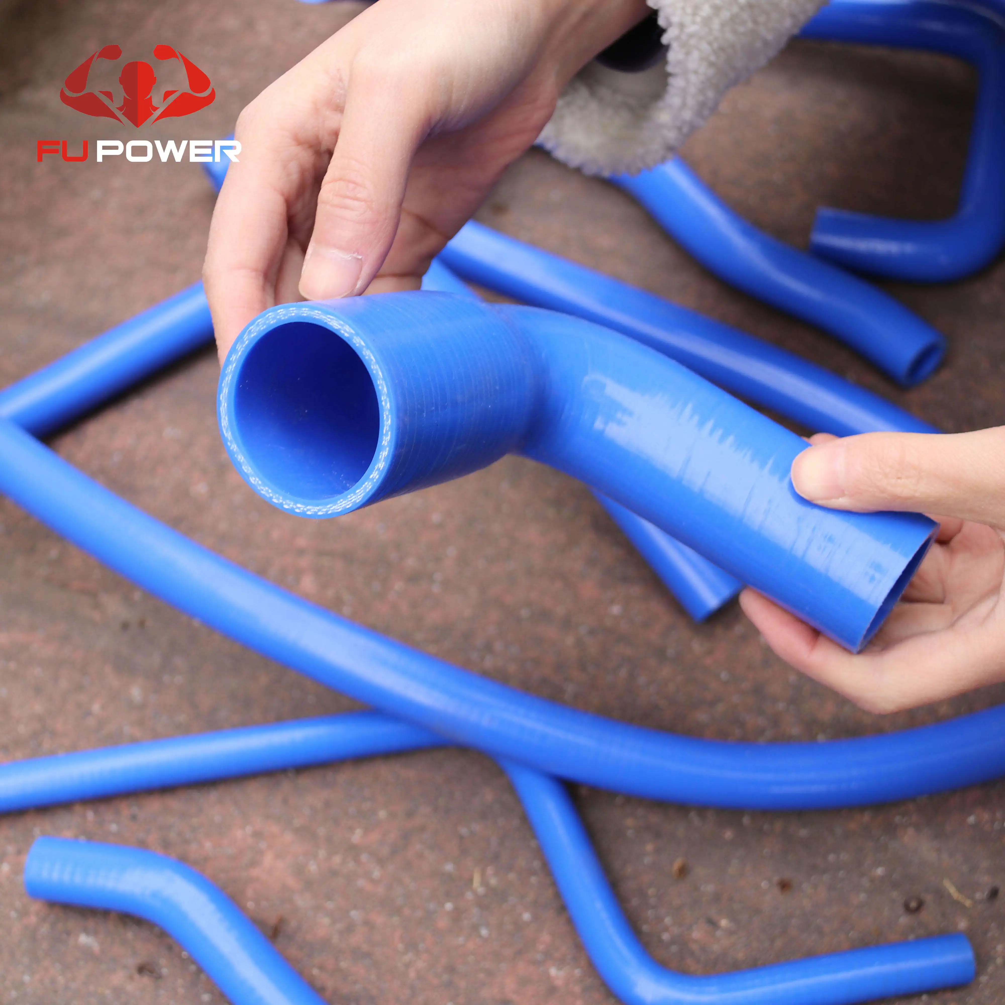 Alto rendimiento para Land Rover Defender 300 TDI 1994-1998 Kit de manguera de silicona refrigerante