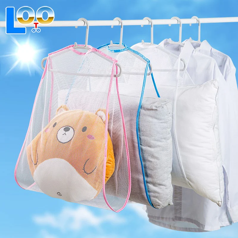 Сетка для сушки на открытом воздухе, ветрозащитный держатель для подушки, вешалка для одежды на балконе, многофункциональный инструмент для чистки, креативные товары для дома