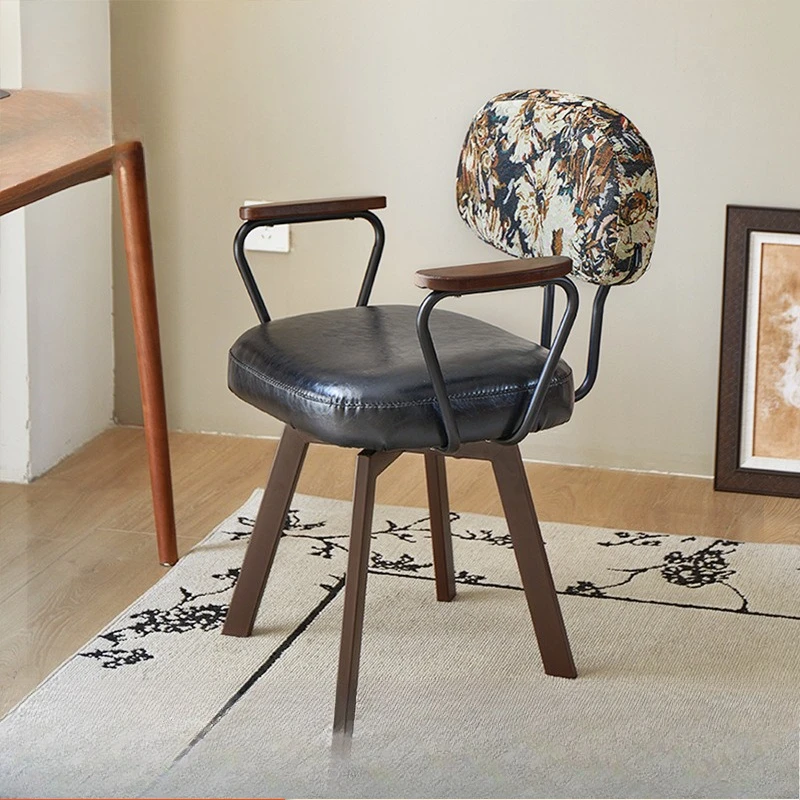 

Comfortable Office Long Sitting Leisure Home Bedroom Rotating Seat Dormitory Desk Backrest Chair