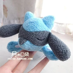 New Official Pokémon Series Kawaii Sleep Riolu Plush Toy and Doll Decoration Plush Children Birthday Gift For Children