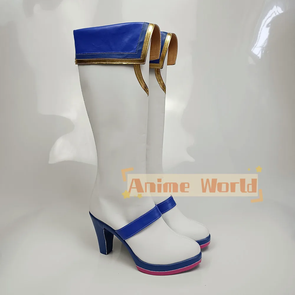 Gioco Anime Umamusume Pretty Derby Tokai Teio Scarpe Cosplay Stivali Bambini adulti Accessori per costumi da festa di Halloween Puntelli