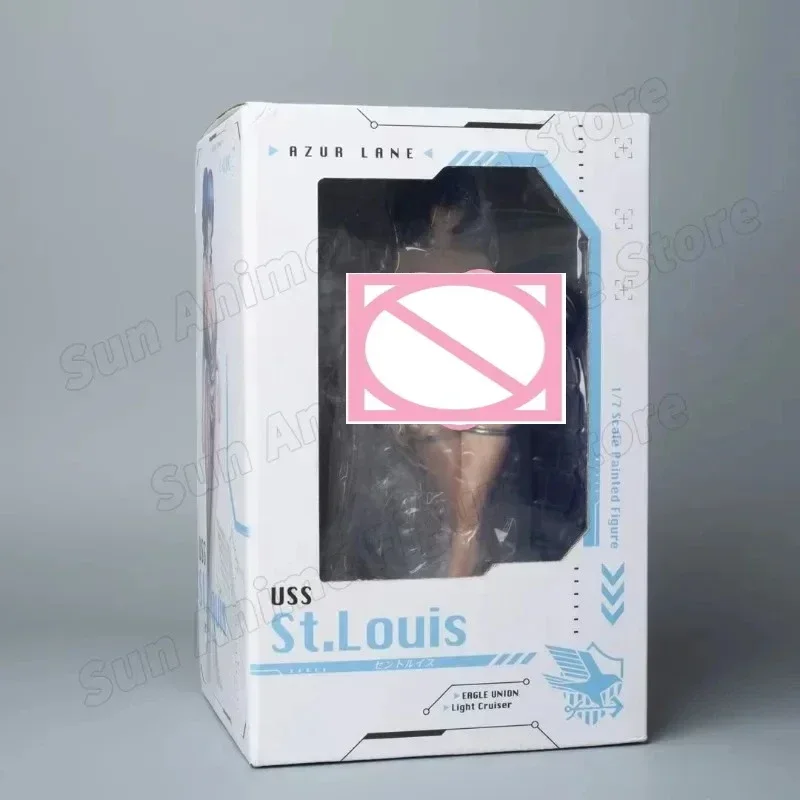 Versione cinese in PVC morbido modello MX St. Louis. Collezione di regali di giocattoli di modelli di bambole di animazione di belle ragazze da 1/4