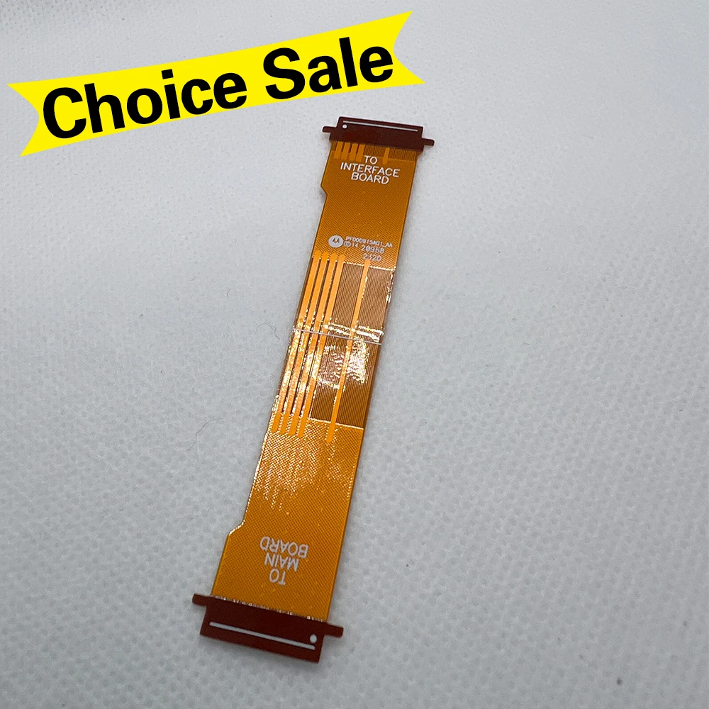 

10PCS to Interface Board Ribbon Flex Cable for MOTOROLA DP4401e DP4800e DP4801e XPR7550e DGP8550e DGP5050e etc Walkie Talkie