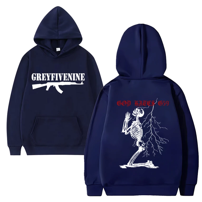 SuicideBoys-Unisex Hoodie gótico crânio impressão, Streetwear extragrandes, velo tops, manga comprida, Hip Hop, novo álbum, venda quente