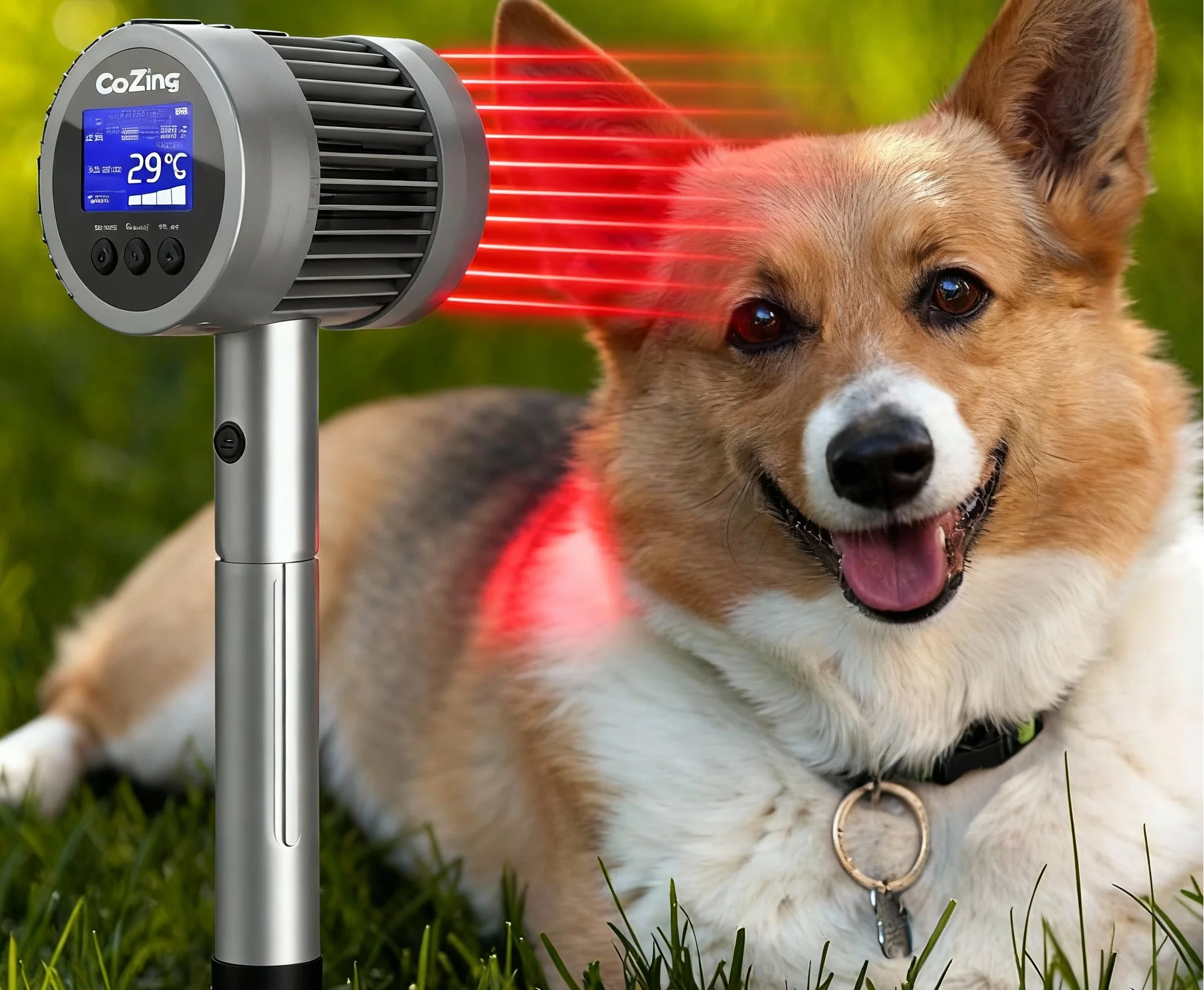 

808nm Deep Penetrating Cold Laser for Pets, Targets Inflammation and Joint Pain