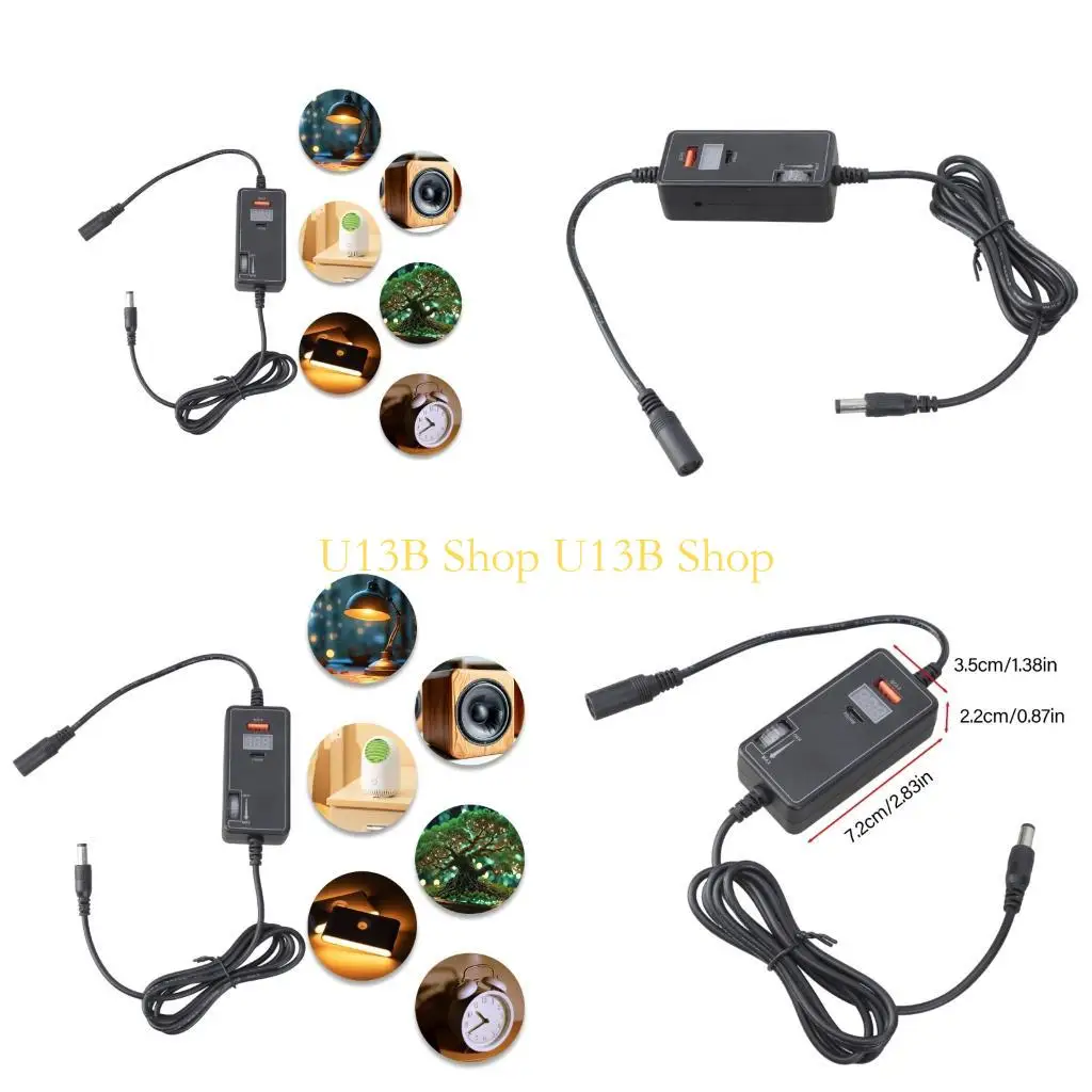 

U13B 0-12V Variable Speed Control with 40W USB+20W Type C