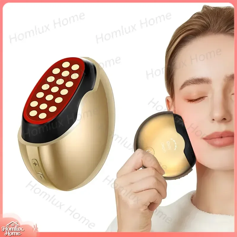 Customized EMS RF Beauty Device Microcurrent Facial Massager for Face Lift Anti Wrinkle Skin Tightening Home Use Radio