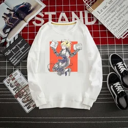 Anime Dorohedoro Men Hoodies Sweatshirt Print Trend Mens Clothes Hip-Hop Male Crewneck Hoodies Men